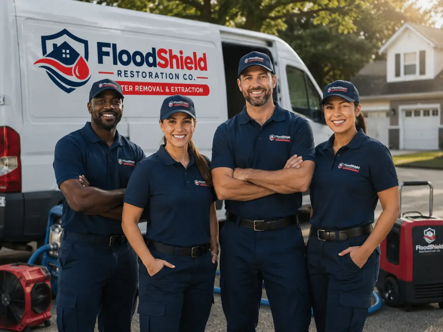Flood Damage Restoration company in Santa Fe, TX